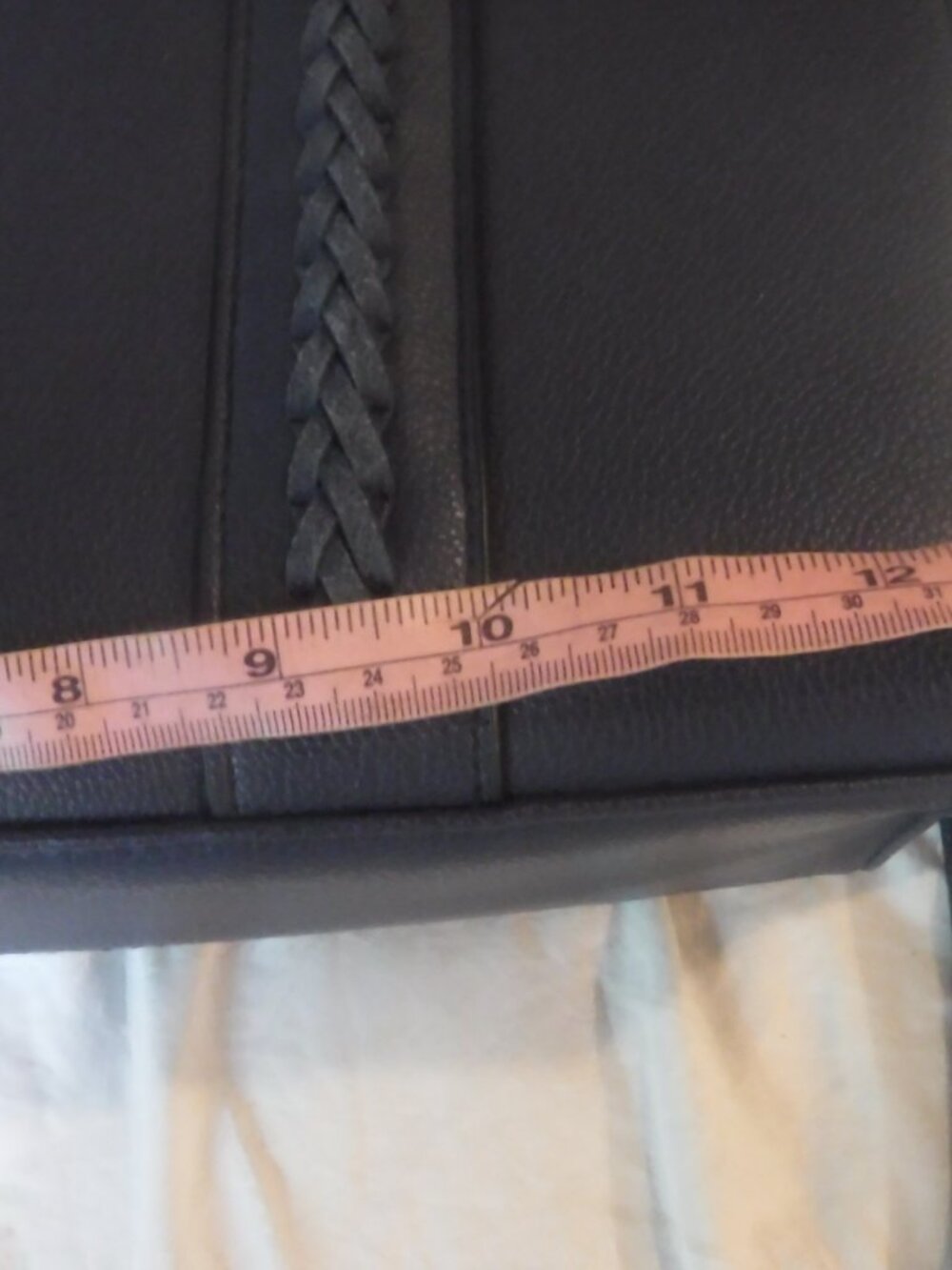 Wrangler Womens Shoulder tote Faux Leather Purse Blue Pre Owned - Picture 5 of 15